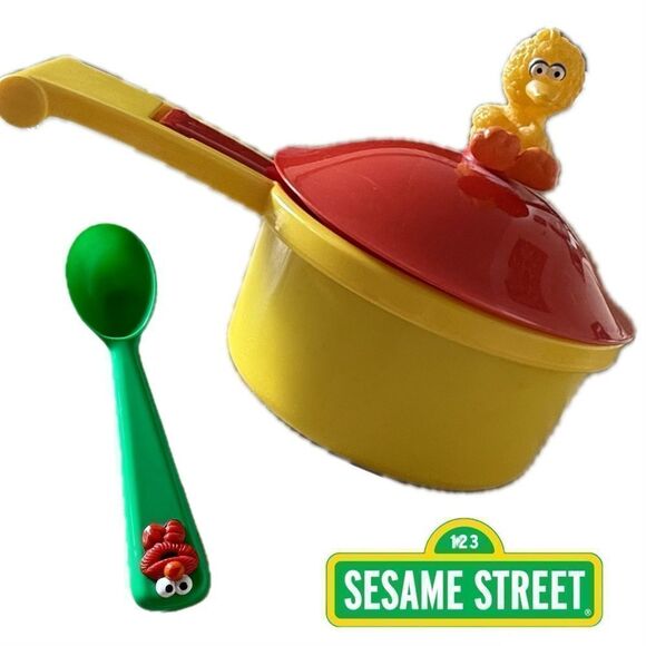 Vintage 1992 Sesame Street stacking toy - Picture 1 of 15